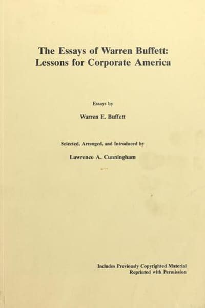 Cover of The Essays of Warren Buffett