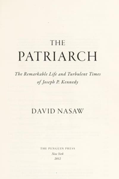 Cover of The Patriarch