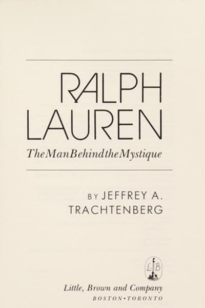 Cover of Ralph Lauren
