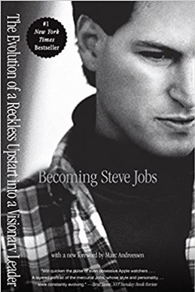 Cover of Becoming Steve Jobs