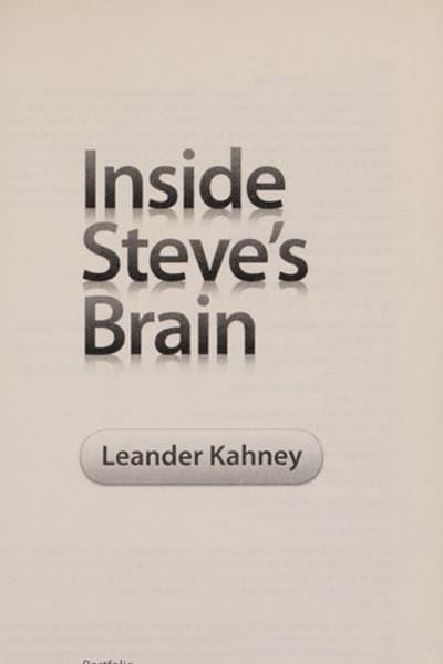 Cover of Inside Steve’s Brain
