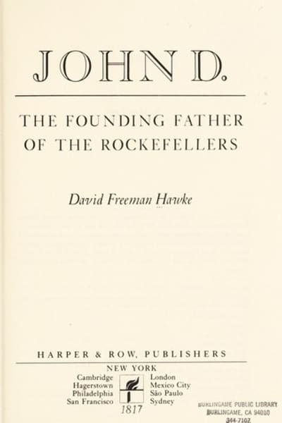 Cover of John D
