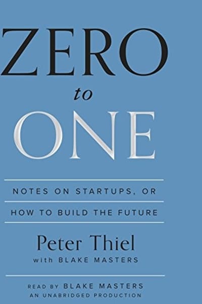 Cover of Zero to One
