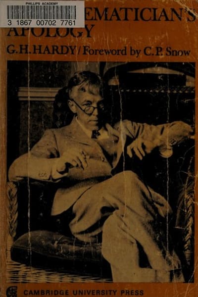Cover of A Mathematician’s Apology